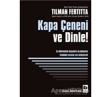 Kapa Çeneni ve Dinle! - Tilman Fertitta - Bilgi Yayınevi