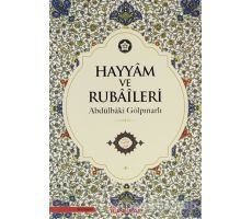 Hayyam ve Rubaileri (Renkli Tablolarla) - Abdülbaki Gölpınarlı - İnkılap Kitabevi