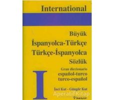 İspanyolca - Türkçe  Türkçe - İspanyolca  Büyük Sözlük - Güngör Kut - İnkılap Kitabevi