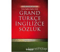 Grand Türkçe İngilizce Sözlük - Ertan Ardanancı - İnkılap Kitabevi