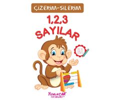 Çiz Sil 1,2,3 Sayılar - Yumurcak Yayınları