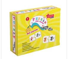 Puzzle Gölge Eşleştirme Okul Öncesi Akıl ve Zeka Oyunu 3 Yaş Beceri Dünyası