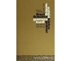 Gramera Kurdı (Kurdi - Tirki) - Kürtçe Gramer (Kürtçe - Türkçe) - Halil Aktuğ - Avesta Yayınları