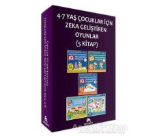 4-7 Yaş Çocuklar İçin Zeka Geliştiren Oyunlar (5 Kitap) - Kolektif - Ekinoks Yayın Grubu