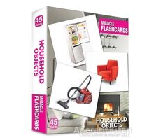 Miracle Flashcards - Household Objects Box 45 Cards - Kolektif - MK Publications