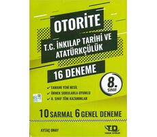 8.Sınıf İnkılap Tarihi Otorite 12 Deneme Tandem Yayınları