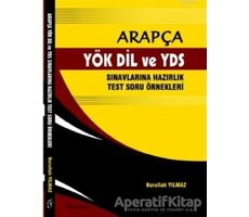 Arapça-YÖK DİL ve YDS Sınavlarına Hazırlık Test Soru Örnekleri