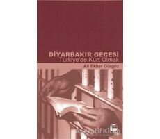 Diyarbakır Gecesi Türkiye’de Kürt Olmak - Ali Ekber Gürgöz - Belge Yayınları