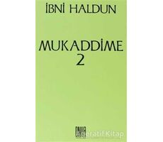 Mukaddime Cilt: 2 - İbn-i Haldun - Onur Yayınları