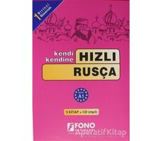 Hızlı Rusça 1. Basamak (3 kitap + CD) - Kolektif - Fono Yayınları