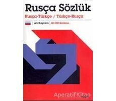 Rusça Sözlük - Ali Bayram - Alfa Yayınları