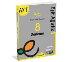 Endemik 2022 AYT Eşit Ağırlık 8 Deneme Sınavı