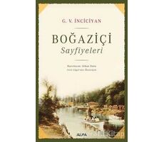 Boğaziçi Sayfiyeleri - Gugas V. İnciciyan - Alfa Yayınları