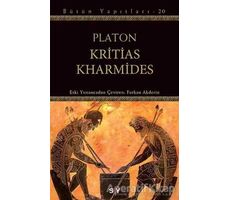 Kritias - Kharmides - Platon (Eflatun) - Say Yayınları