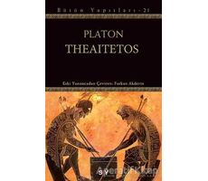 Theaitetos - Platon (Eflatun) - Say Yayınları