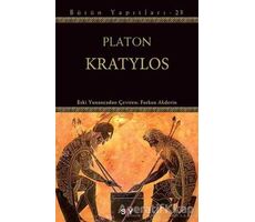 Kratylos - Platon (Eflatun) - Say Yayınları