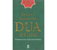 Kuran-ı Kerimden Dua Ayetleri - Kolektif - Timaş Yayınları