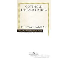 Düzyazı Fabllar (Ciltli) - Gotthold Ephraim Lessing - İş Bankası Kültür Yayınları