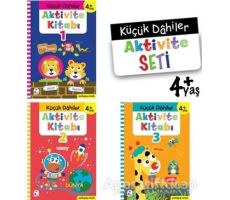 Küçük Dahiler Aktivite Seti 4+ Yaş (3 Kitap Takım) - Ayça G. Derin - İndigo Çocuk