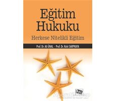 Eğitim Hukuku - Ruhi Sarpkaya - Anı Yayıncılık