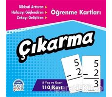 Öğrenme Kartları - Çıkarma - Kolektif - Martı Çocuk Yayınları