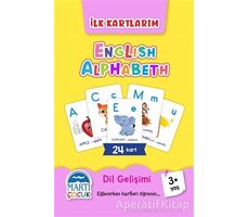 English Alphabeth - İlk Kartlarım - Kolektif - Martı Çocuk Yayınları