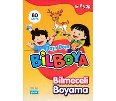 Doya Doya Bil Boya Bilmeceli Boyama (5-6 Yaş) - Kolektif - Talas Yayınları