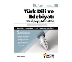 9.Sınıf Türk Dili ve Edebiyatı Ders İşleyiş Modülleri Aydın Yayınları