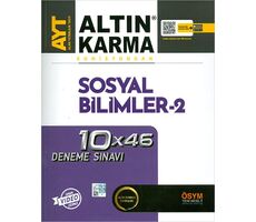 Altın Karma AYT Sosyal Bilimler 2 10x46 Deneme Sınavı