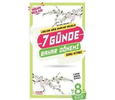 8. Sınıf Yeni Nesil Sorularla 7 Günde Bahar Dönemi Soru Bankası - Kolektif - Palme Yayıncılık