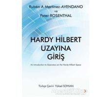 Hardy Hilbert Uzayına Giriş - Peter Rosenthal - Cinius Yayınları