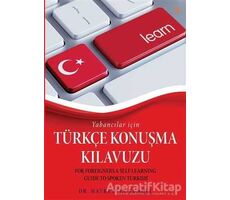 Yabancılar için Türkçe Konuşma Kılavuzu - Hayrettin Tunçel - Cinius Yayınları