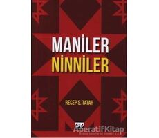 Maniler - Ninniler - Recep S. Tatar - Su Yayınevi