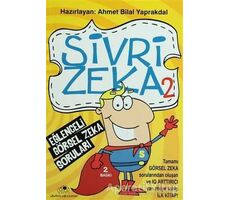 Sivri Zeka 2 - Eğlenceli Görsel Zeka Soruları - Ahmet Bilal Yaprakdal - Uğurböceği Yayınları