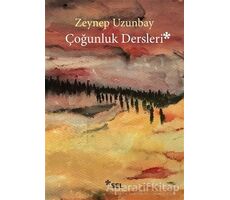 Çoğunluk Dersleri - Zeynep Uzunbay - Sel Yayıncılık