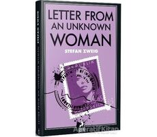Letter From An Unknown Woman - Stefan Zweig - Ren Kitap