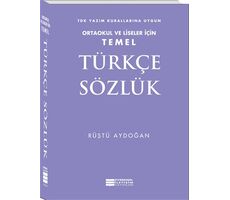 Temel Türkçe Sözlük - Rüştü Aydoğan - Evrensel İletişim Yayınları