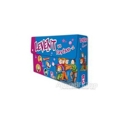 Levent ve Tayfası 2 - 5 Kitap Takım - Mustafa Orakçı - Timaş Çocuk
