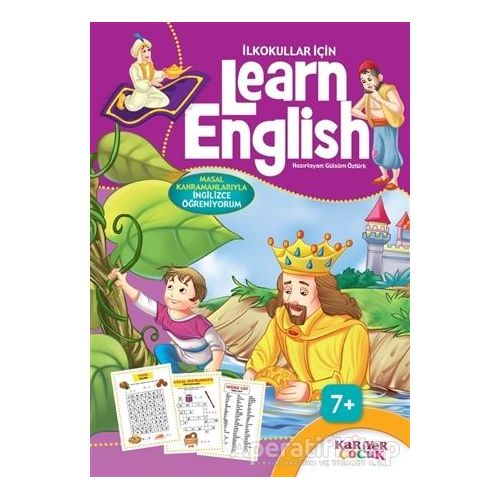 İlkokullar İçin Learn English - Mor - Gülsüm Öztürk - Kariyer Yayınları