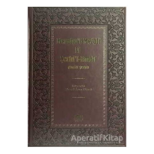 Merahul-Meali Fi Şerhil-Emali - Ahmed Asım Efendi - Fazilet Neşriyat
