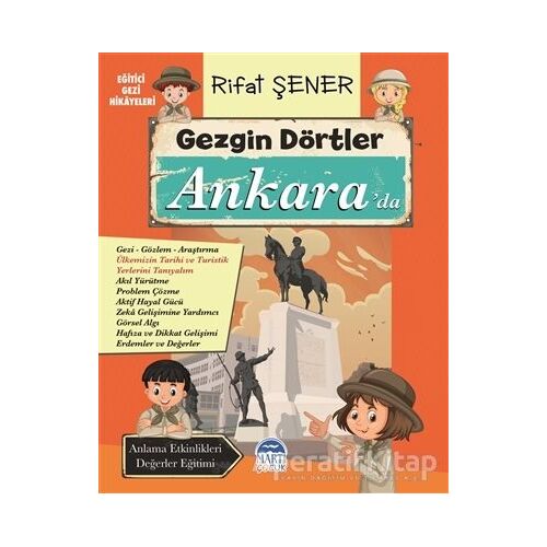 Gezgin Dörtler Ankara’da - Rifat Şener - Martı Çocuk Yayınları