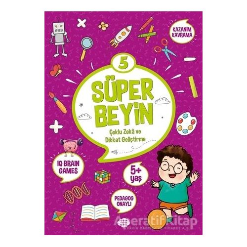 Süper Beyin 5 (5+ Yaş) - Kolektif - Dokuz Çocuk