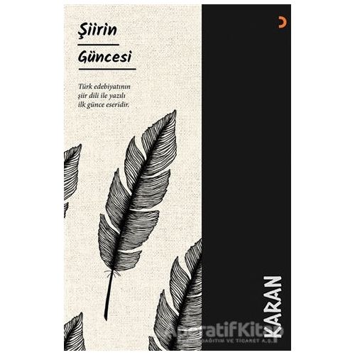 Şiirin Güncesi - Karan - Cinius Yayınları