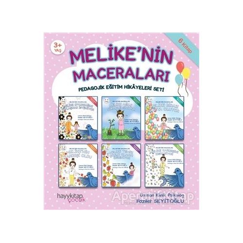 Melike’nin Maceraları - Pedagojik Eğitim Hikayeleri Seti (6 Kitap Takım)