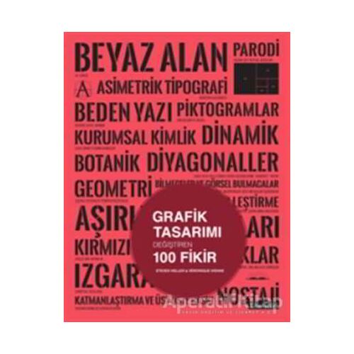 Grafik Tasarımı  Değiştiren 100 Fikir - Steven Heller - Literatür Yayıncılık