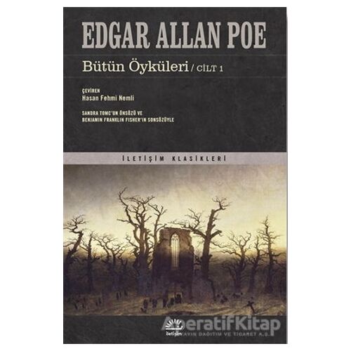Edgar Allan Poe - Bütün Öyküleri (2 Kitap Takım) - Edgar Allan Poe - İletişim Yayınevi