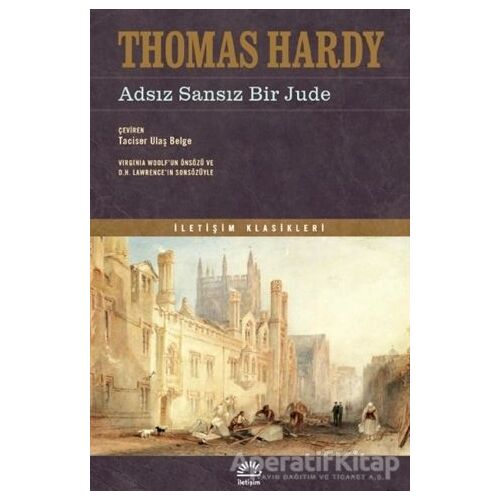 Adsız Sansız Bir Jude - Thomas Hardy - İletişim Yayınevi