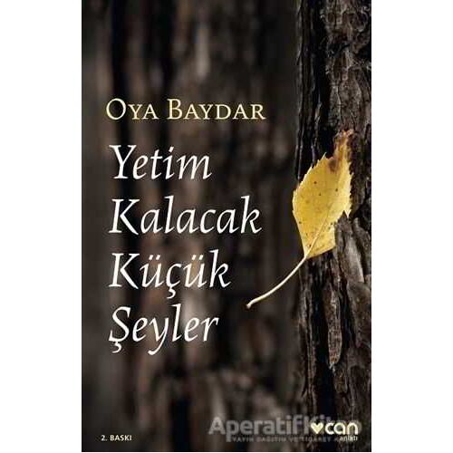 Yetim Kalacak Küçük Şeyler - Oya Baydar - Can Yayınları