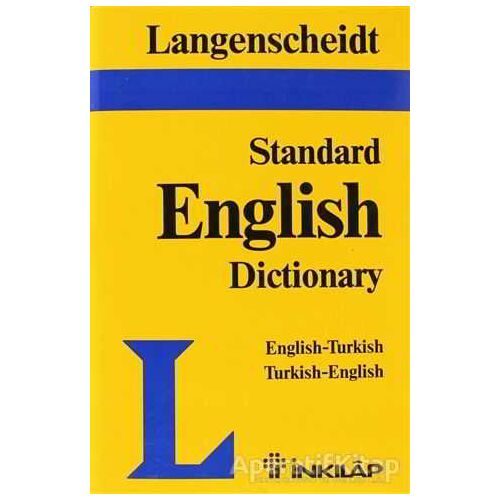 Langenscheid Standard English Dictionary English-Turkish Turkish-English