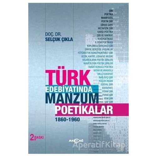 Türk Edebiyatında Manzum Poetikalar - Selçuk Çıkla - Akçağ Yayınları